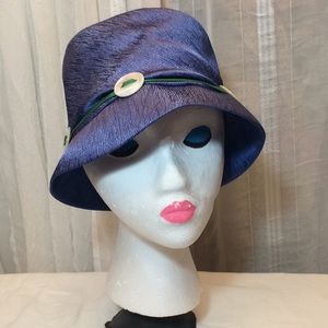 VTG 1950s / 60s Dachettes Lilly Dache Blue Hat